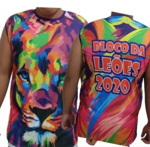 Camisetas sublimada carnaval