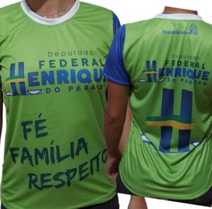 camisetas personalizadas para campanha eleitoral