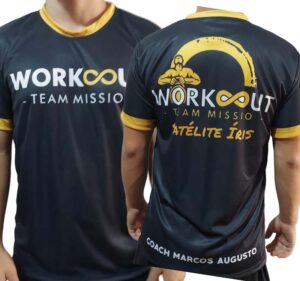 Camisetas sublimada para academia